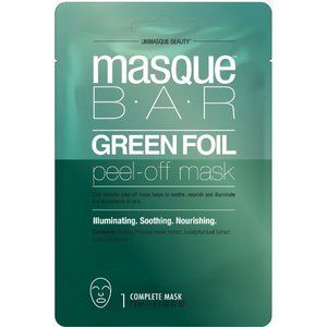 Masque Bar Green Foil Peel Off Mask Facial Treatments - .71 fl oz